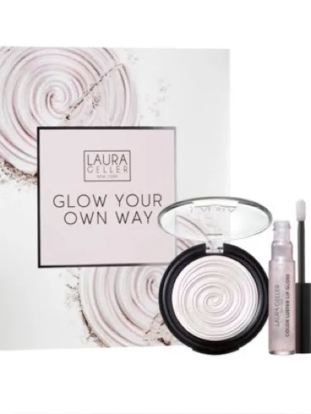 ✨NEW IN BOX Laura Geller Glow Your Own Way 2 Piece Luminous Set
